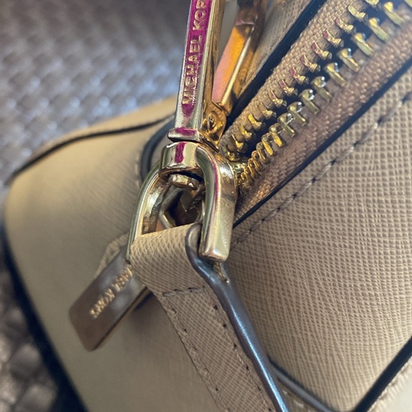 Michael Kors Tan Leather Satchel - Picture 3 of 7